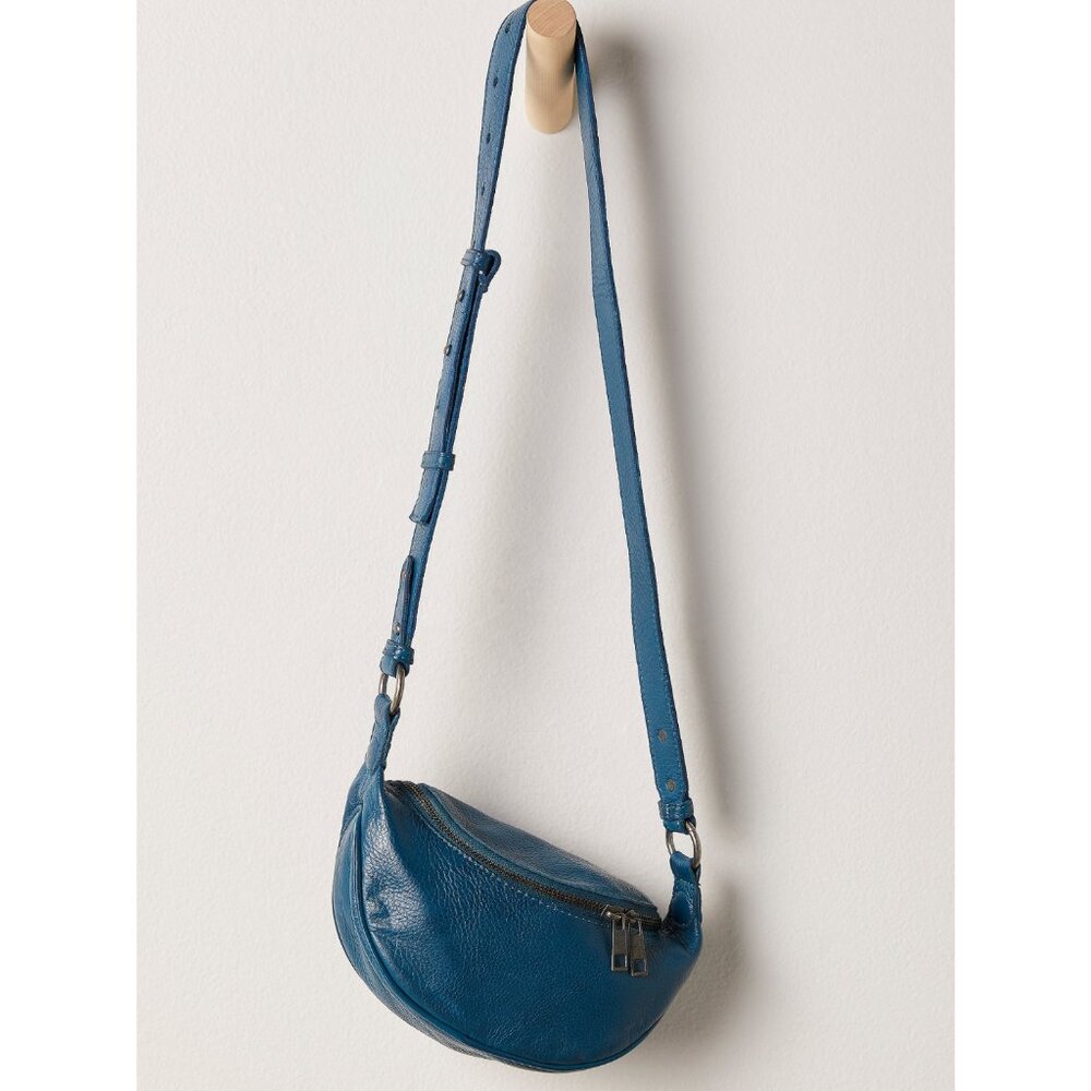 Free People Teal Crossbody Bag